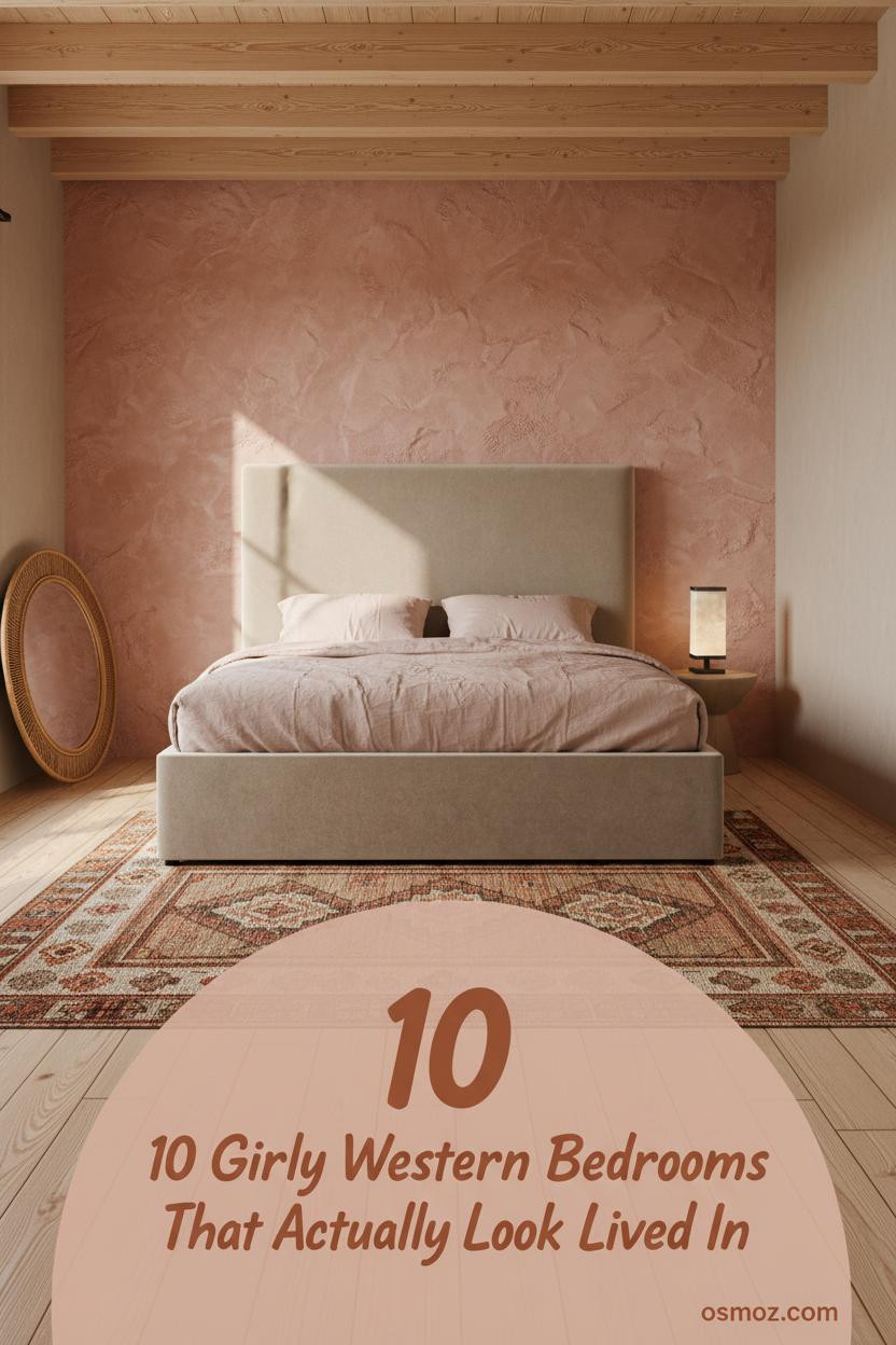 10+ Girly Western Bedrooms That Feel Collected Rather Than Decorated