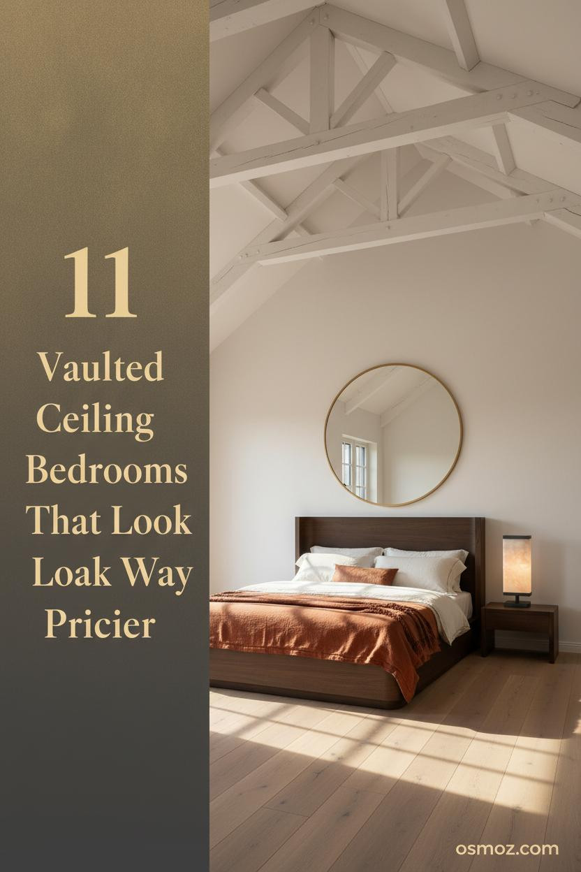 11+ Vaulted Ceiling Bedrooms That Make the Whole Room Feel Like a Loft
