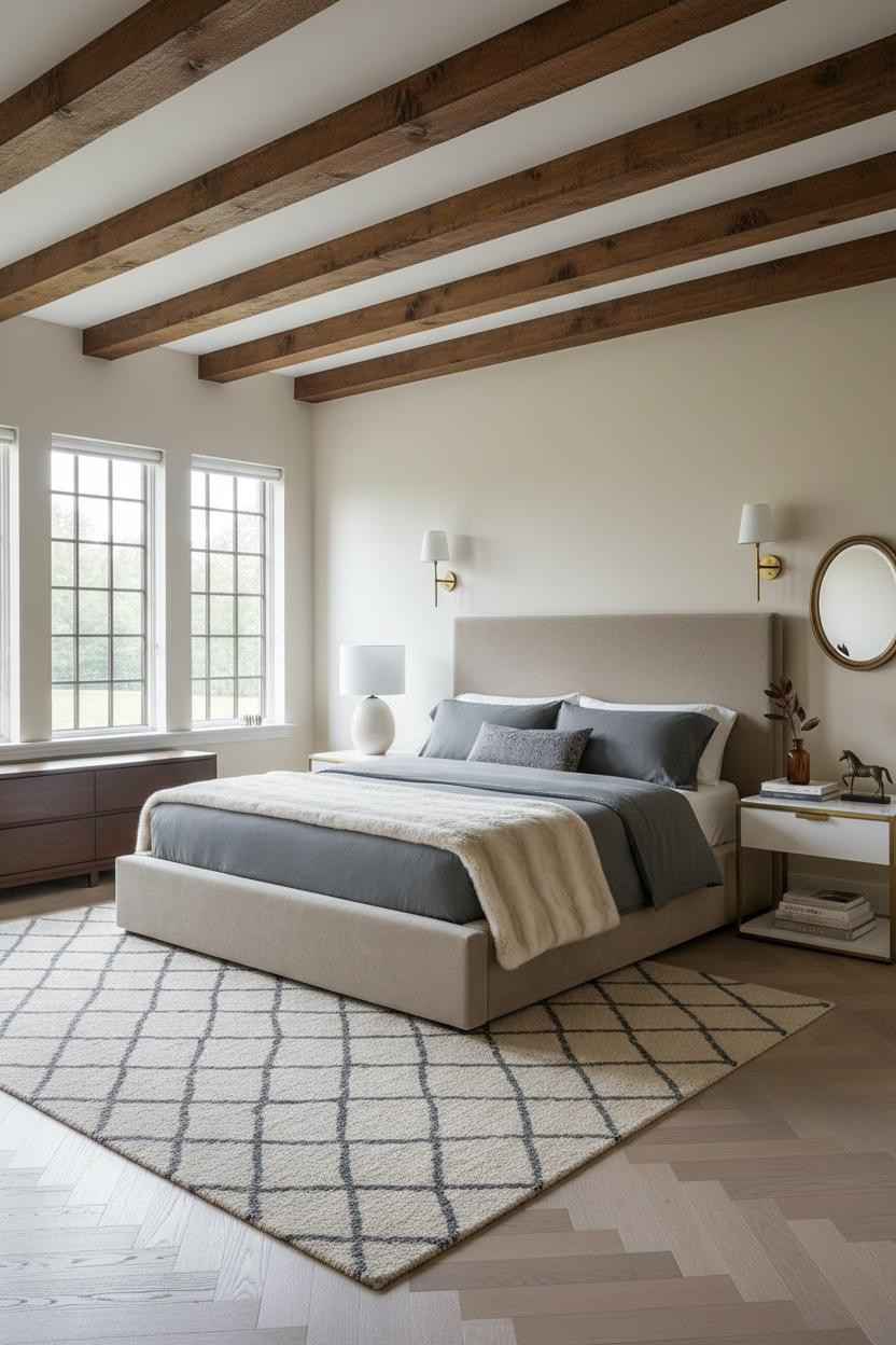 American Classic Bedroom Georgian Revival Design