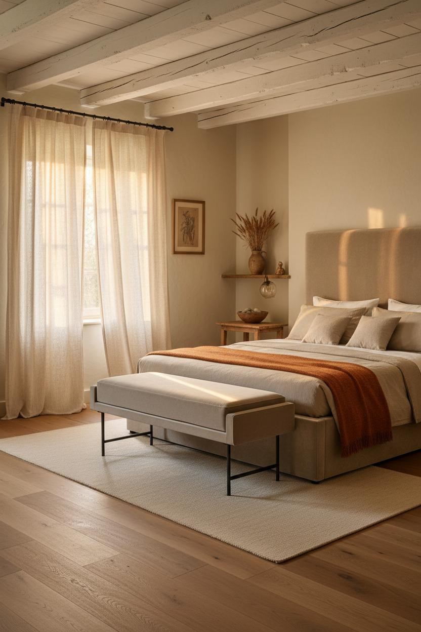 Cottage Bedroom Provencal Farmhouse Vintage