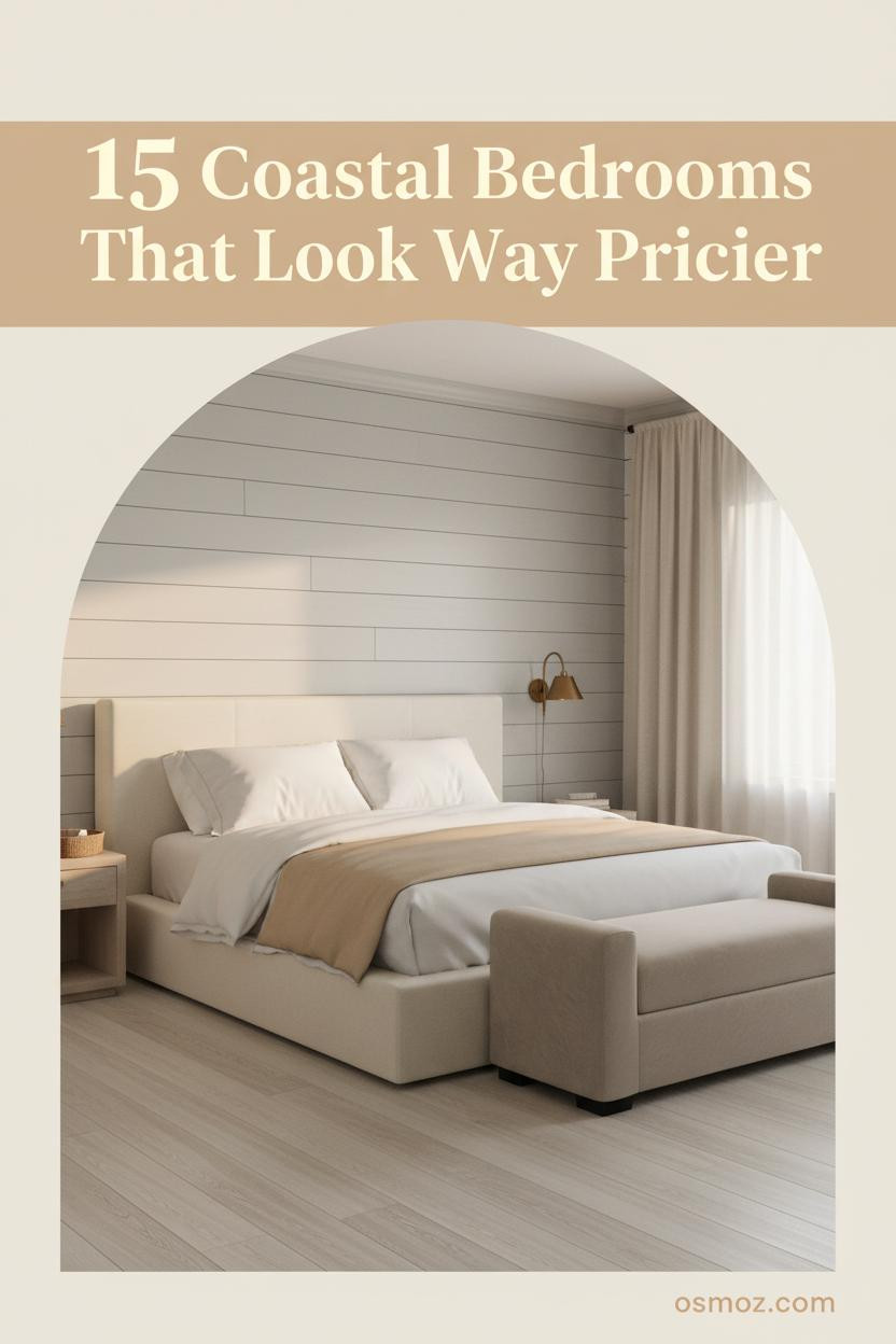 15+ Neutral Coastal Bedrooms That Feel Like the Shore Moved In