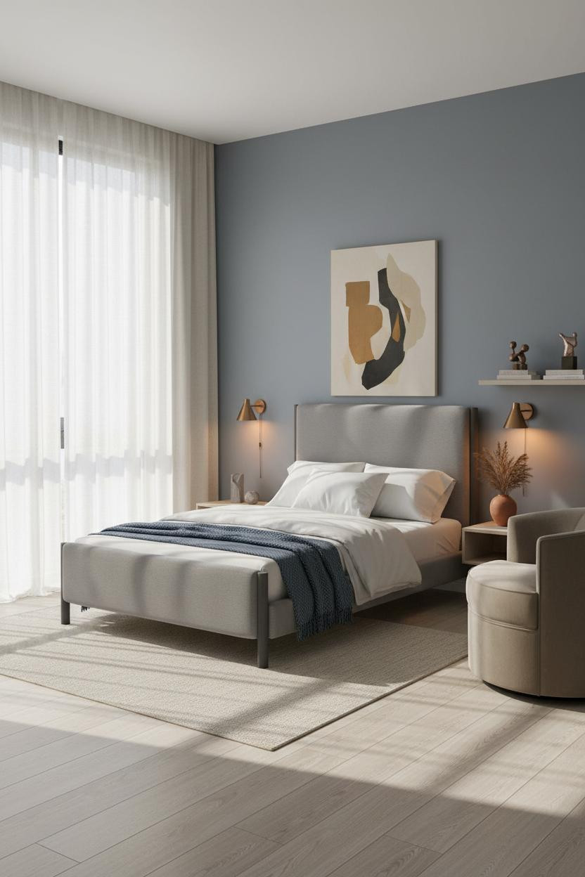 Modern Japandi Bed Design Milan Frame