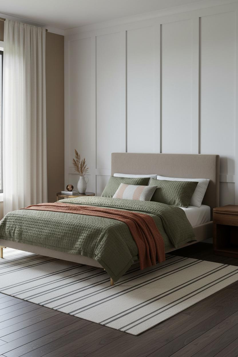 Timeless Bedroom Ideas Board and Batten Elegant