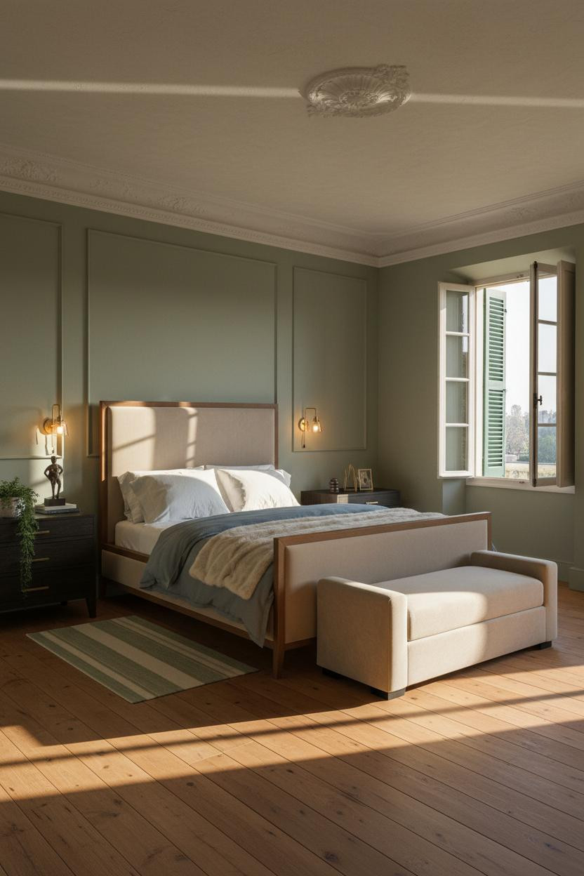 Modern French Country Bedroom Provencal Style