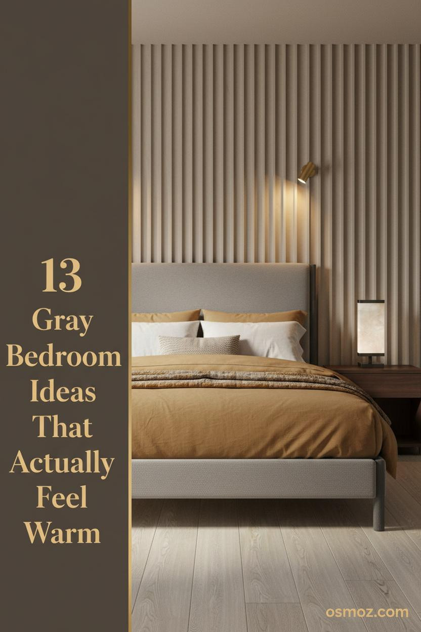 13+ Gray Bed Frame Ideas That Keep the Room From Feeling Cold