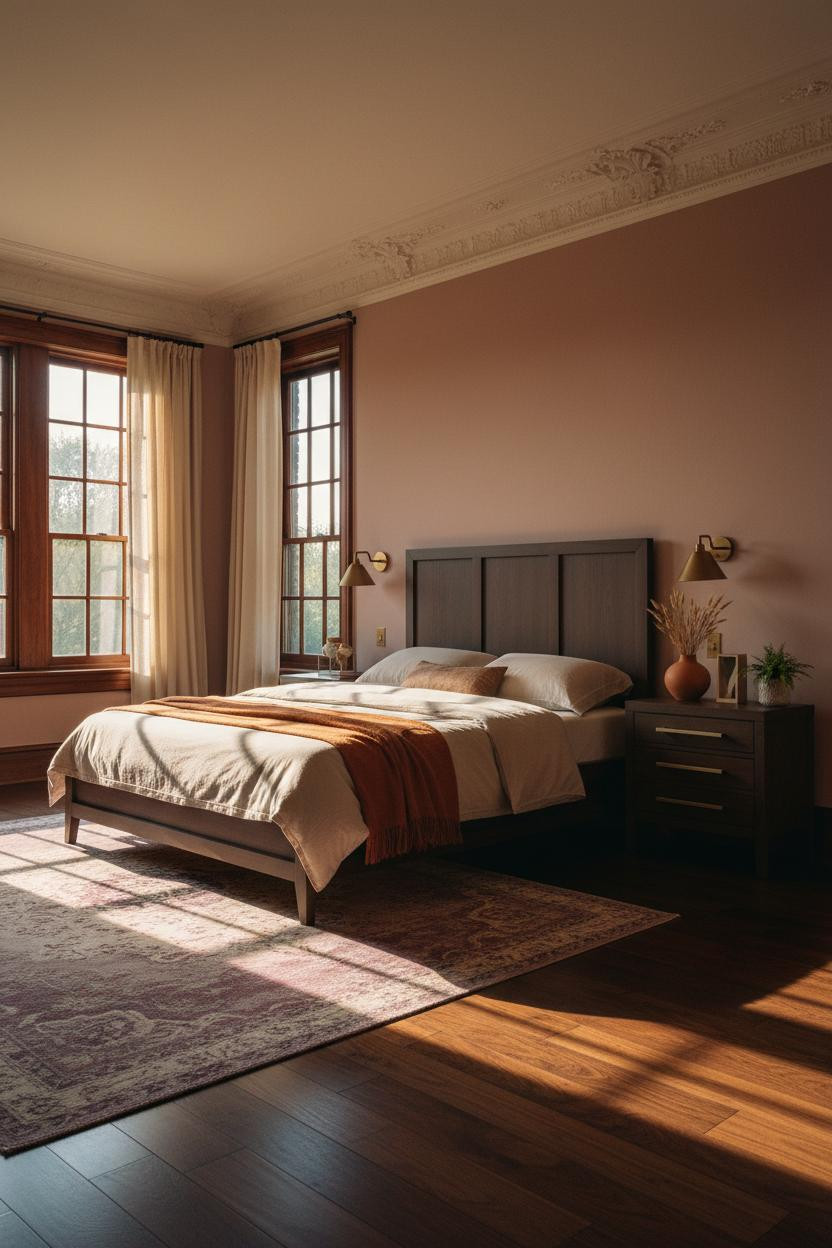 English Bedroom Classic Manor Sash Windows