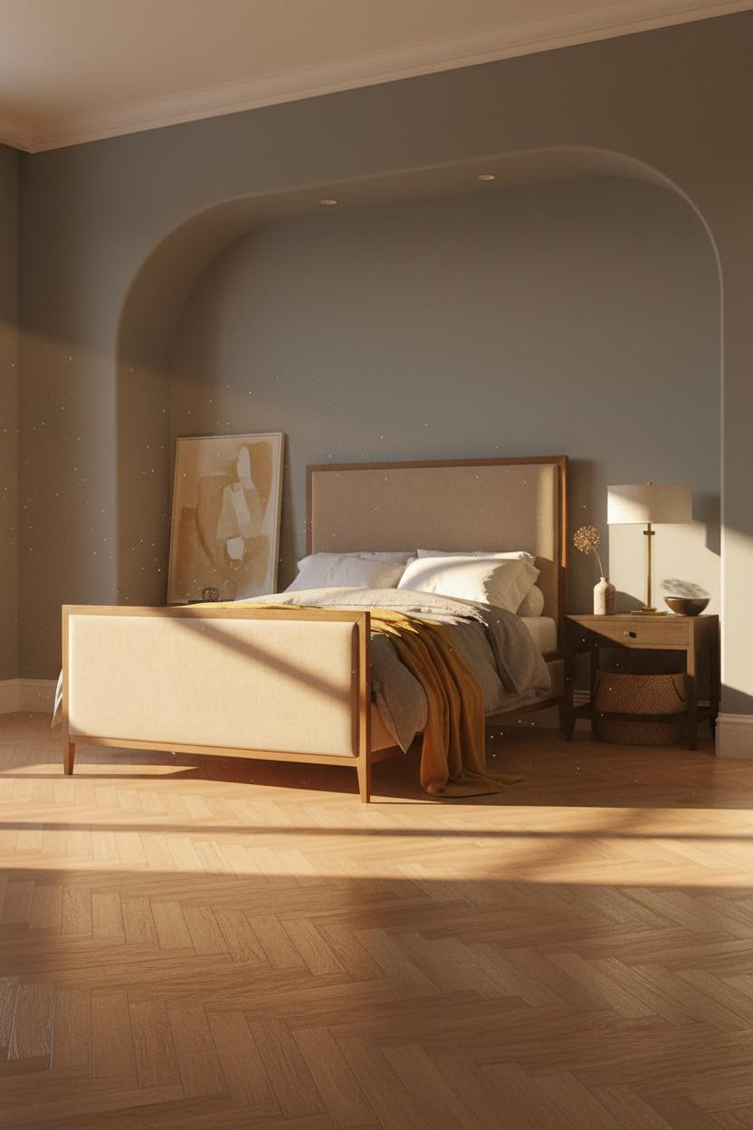 English Bedroom Classic Edwardian Manor Design
