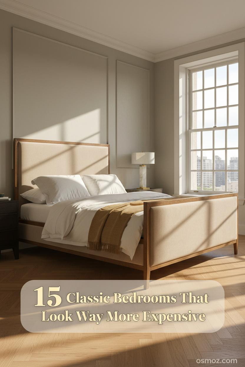 15+ English Classic Bedrooms That Feel Collected, Not Decorated