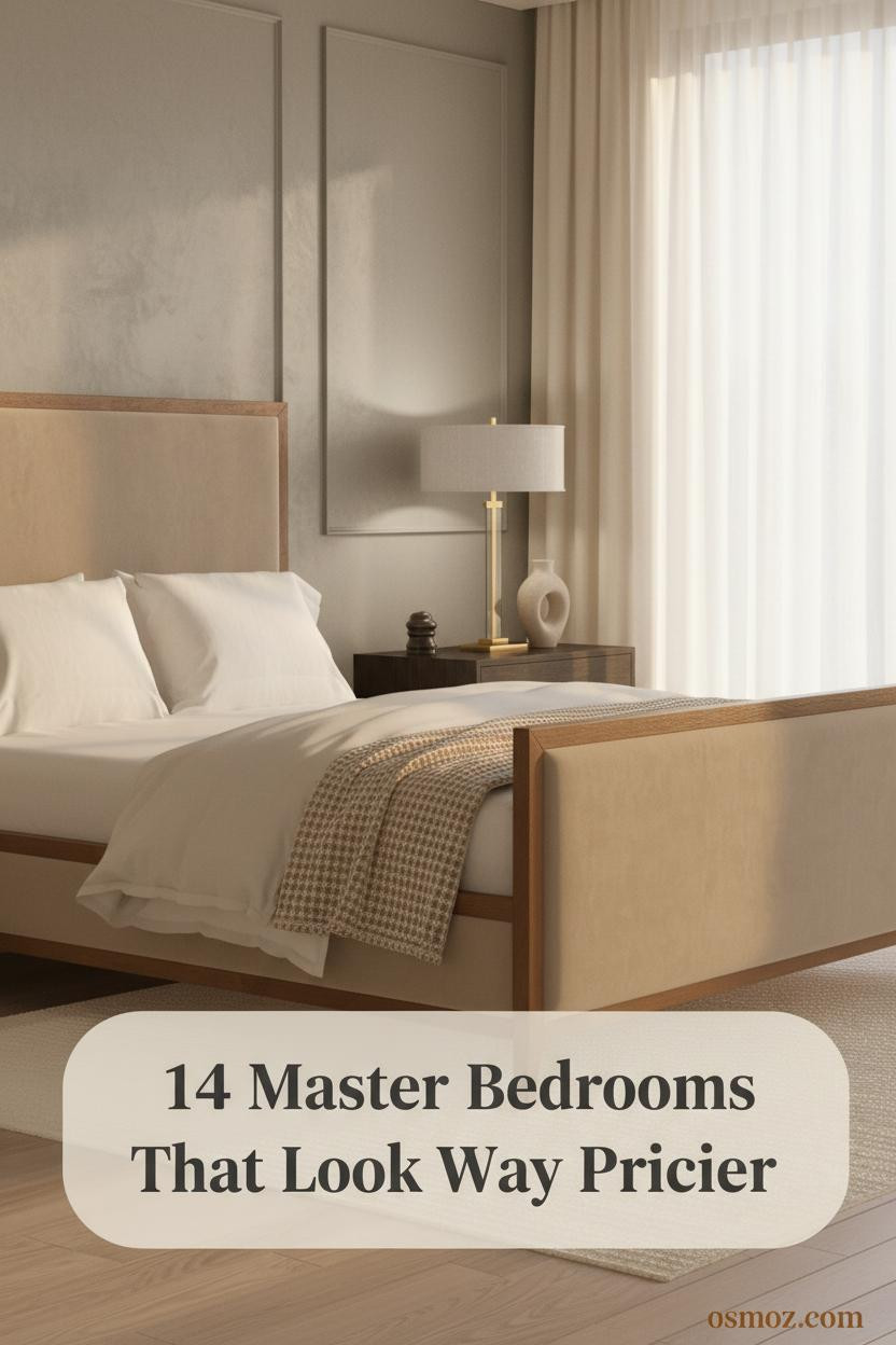 14+ Master Bedroom Ideas That Feel Collected Rather Than Decorated