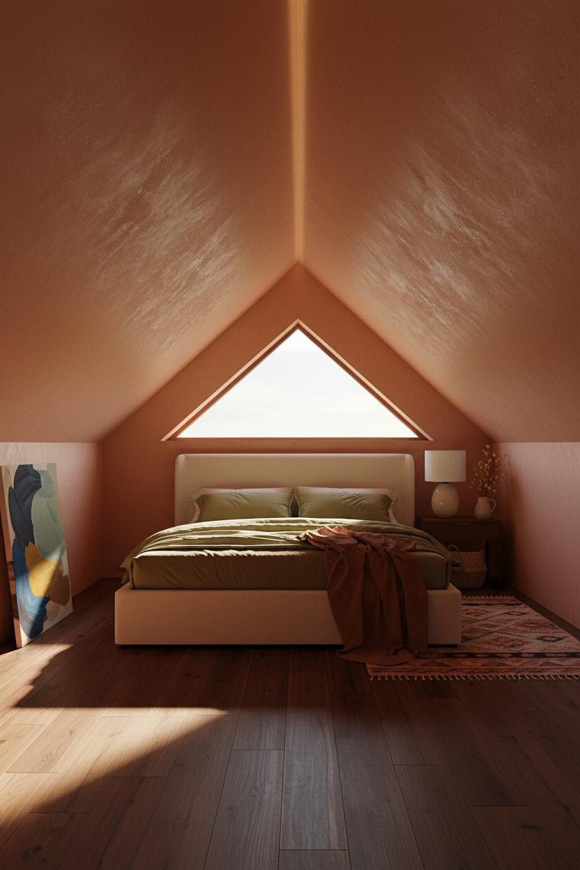 Sloped Ceiling Bedroom Slanted Walls Attic
