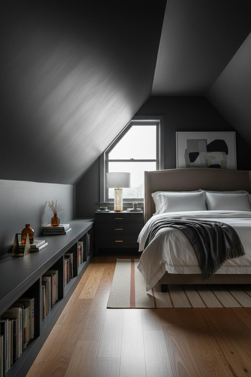 Sloped Ceiling Bedroom Slanted Walls Attic