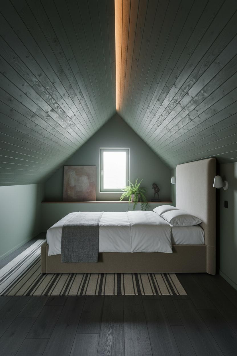 Sloped Ceiling Bedroom Slanted Walls Attic