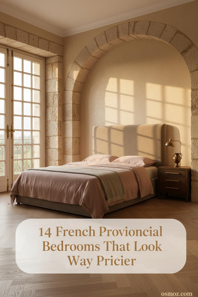 14+ French Provincial Bedrooms That Feel Collected Rather Than Decorated
