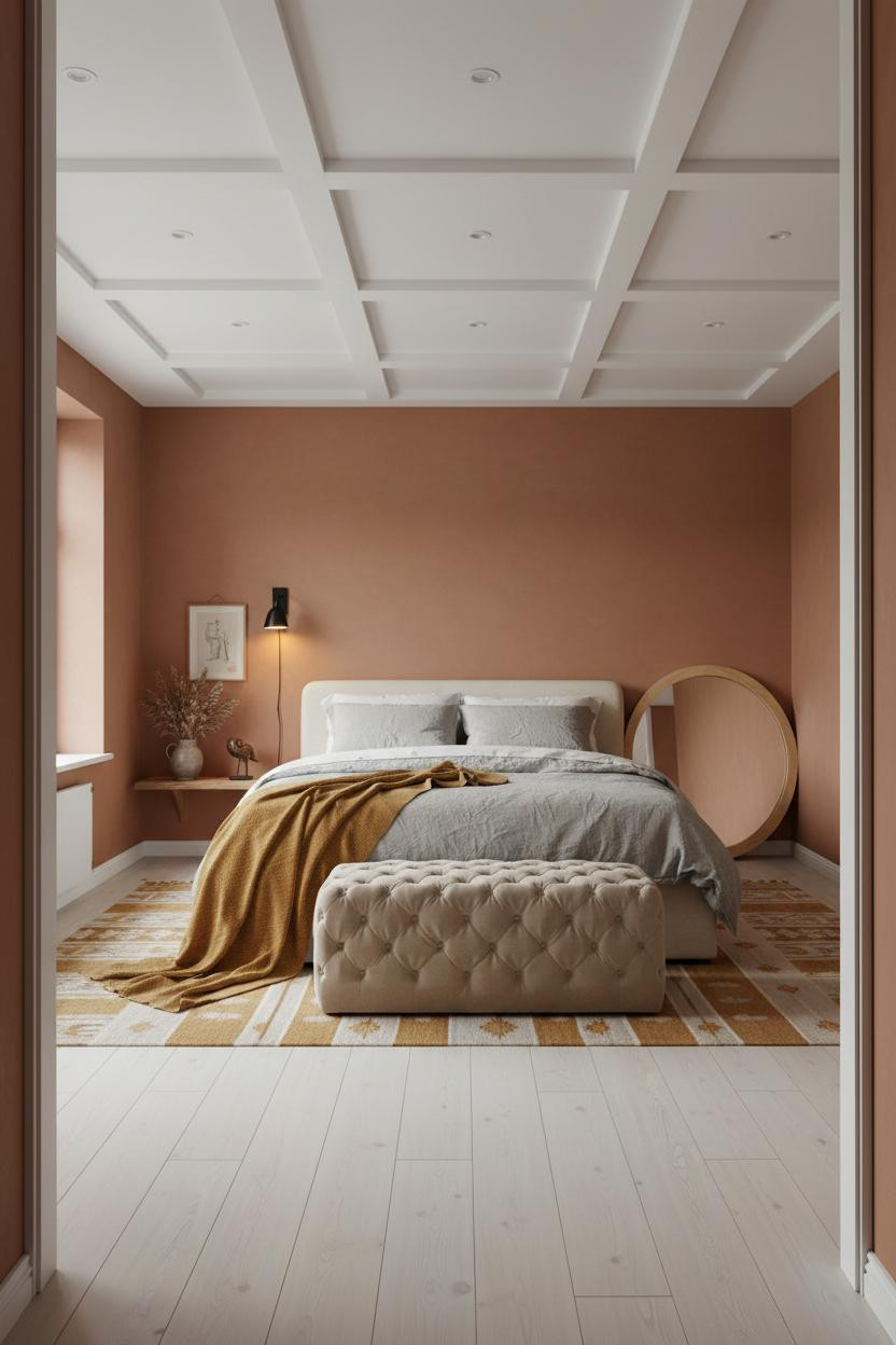 Guest Bedroom Modern Farmhouse Scandi Design