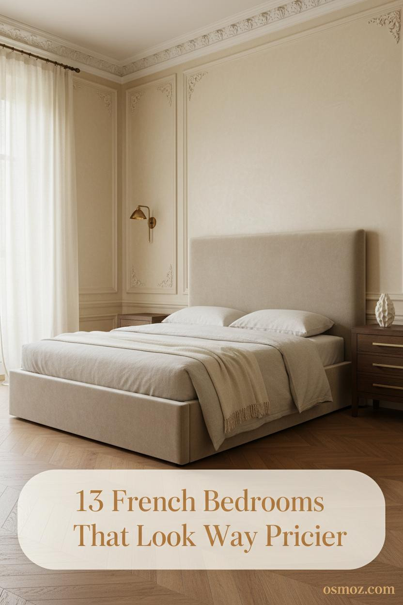 13+ French Bedroom Ideas That Feel Collected, Not Decorated
