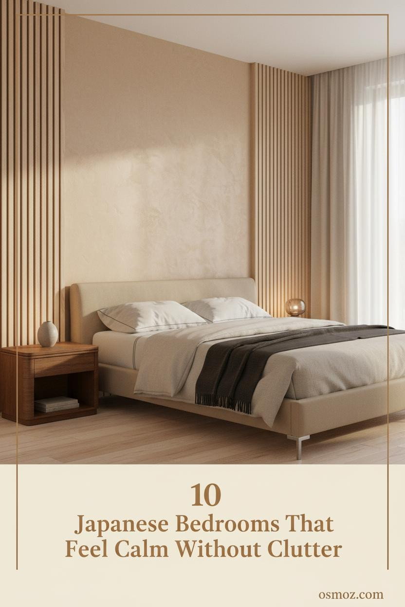 10+ Cozy Japanese Bedrooms That Feel Calm Without Being Cold