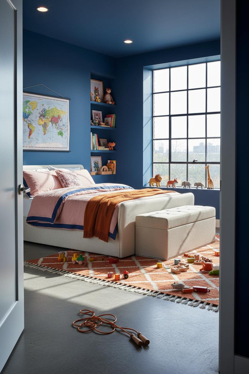 Eclectic Kids Room Whimsical Bedroom Design