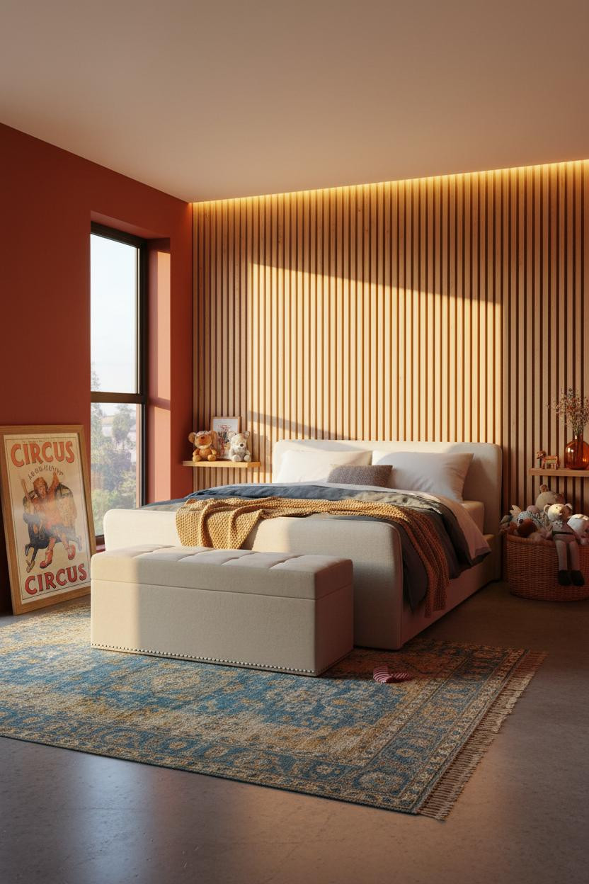Eclectic Kids Room Whimsical Vintage Decor