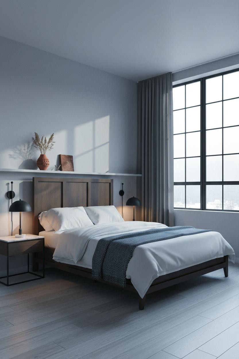 Studio Apartment Men Industrial Window Bachelor