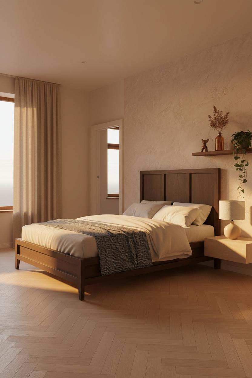 Studio Apartment Men Japandi Bachelor Pad