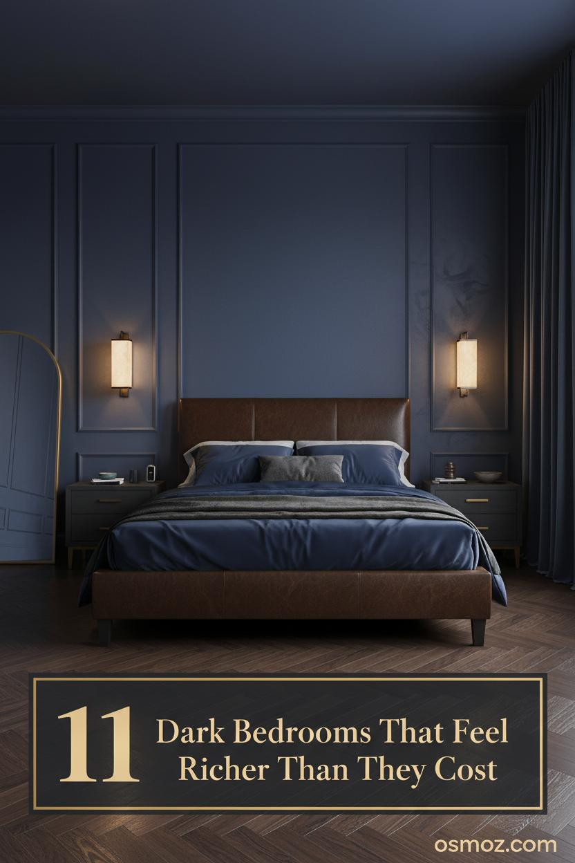 11+ Dark Cozy Bedrooms That Feel Like a Warm Cocoon