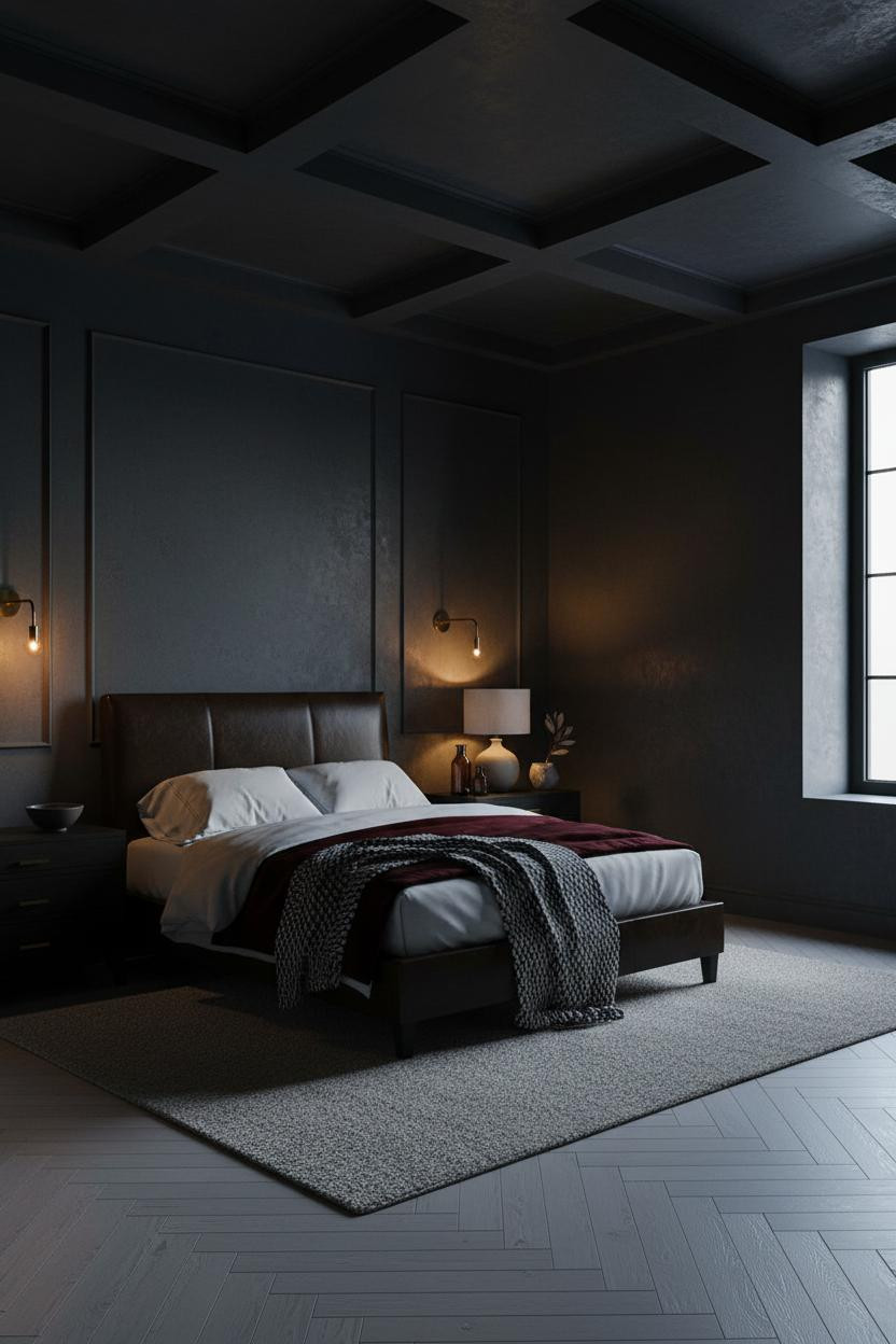 Dark Romantic Bedroom Moody Feminine Aesthetic