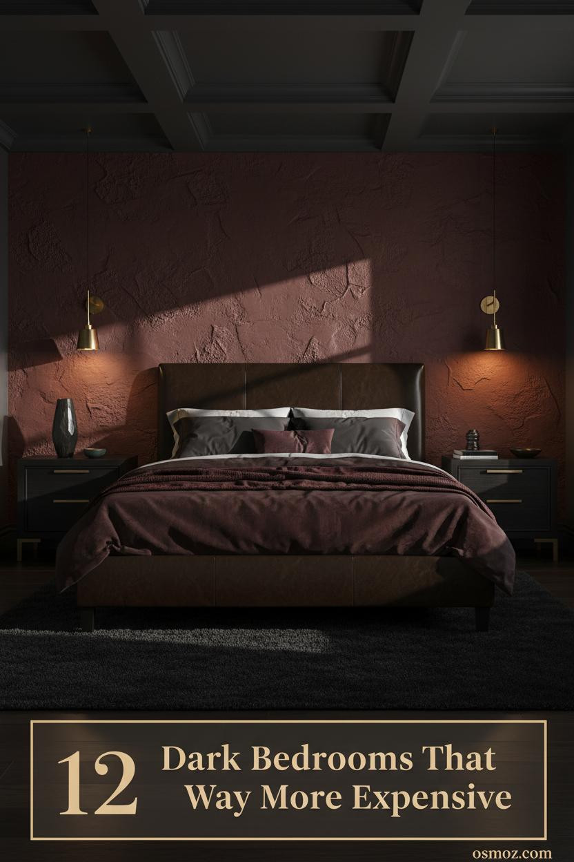 12+ Dark Romantic Bedrooms That Feel Like a Secret You Keep to Yourself