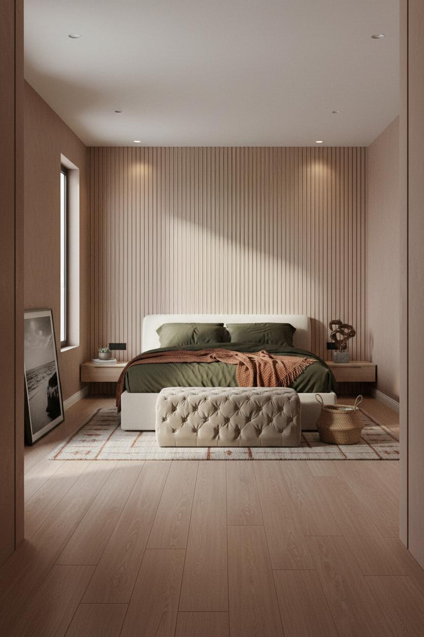 Modern Coastal Bedroom Ideas Minimalist Master Bed Design