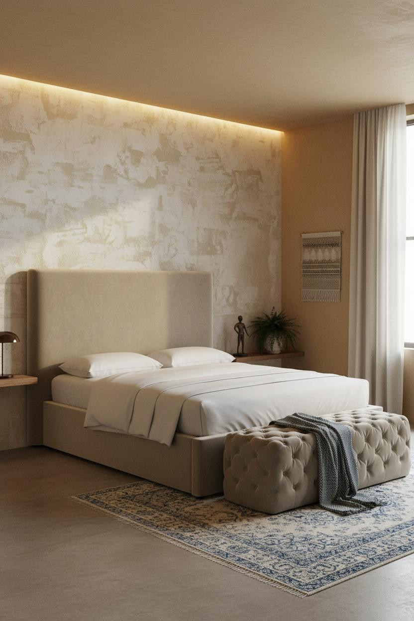 Cozy Vintage Bedroom Mediterranean Romantic