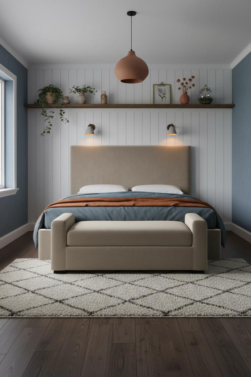 Cottagecore Bedroom Board Batten Fairycore
