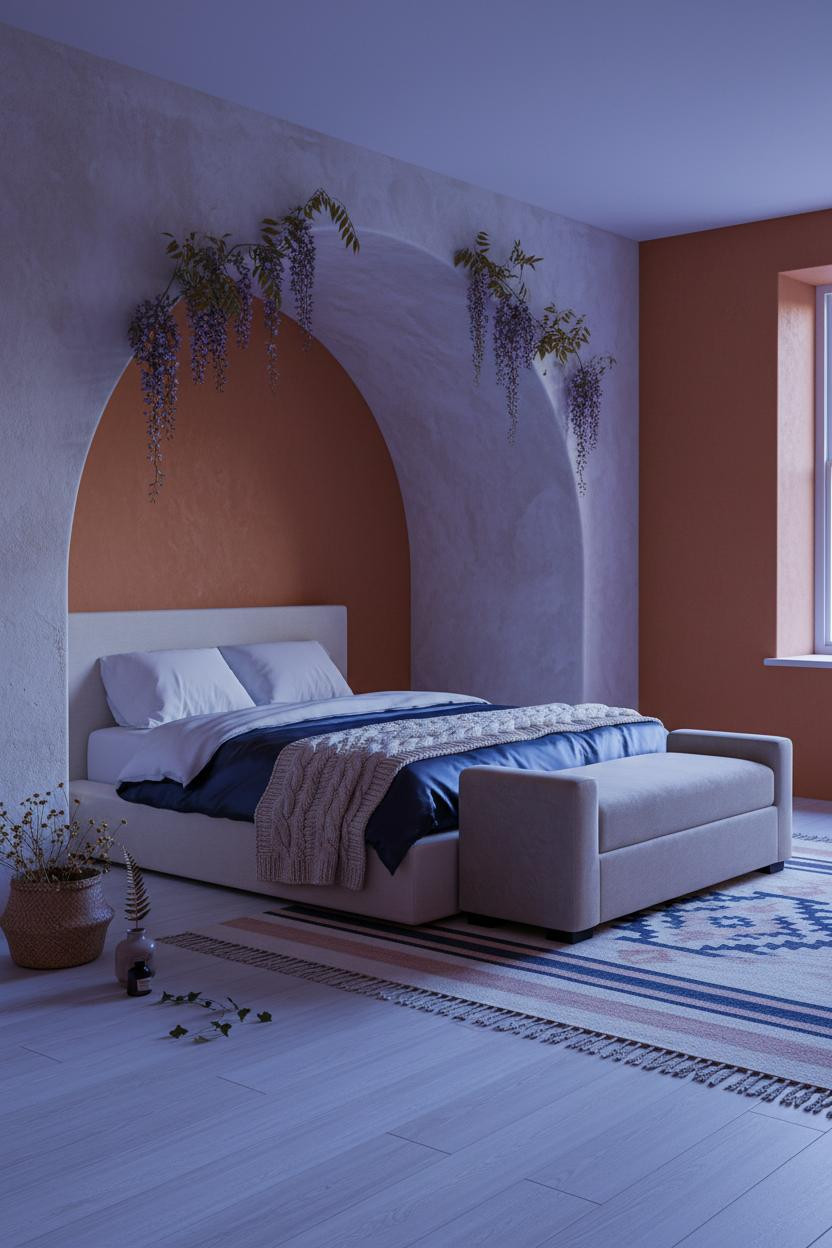 Cottagecore Fairycore Bedroom Arch Wisteria
