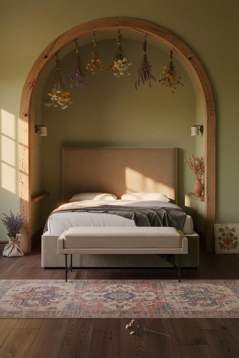 Cottagecore Aesthetic Bedroom Fairycore Dried Florals