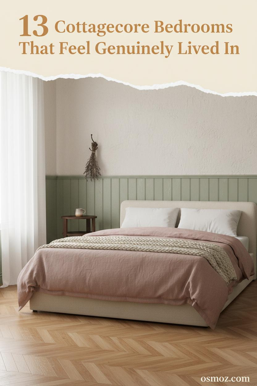 13+ Cottagecore Bedroom Ideas That Feel Collected, Not Decorated