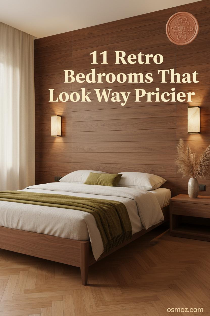 11+ Retro Bedrooms That Feel Collected Rather Than Decorated