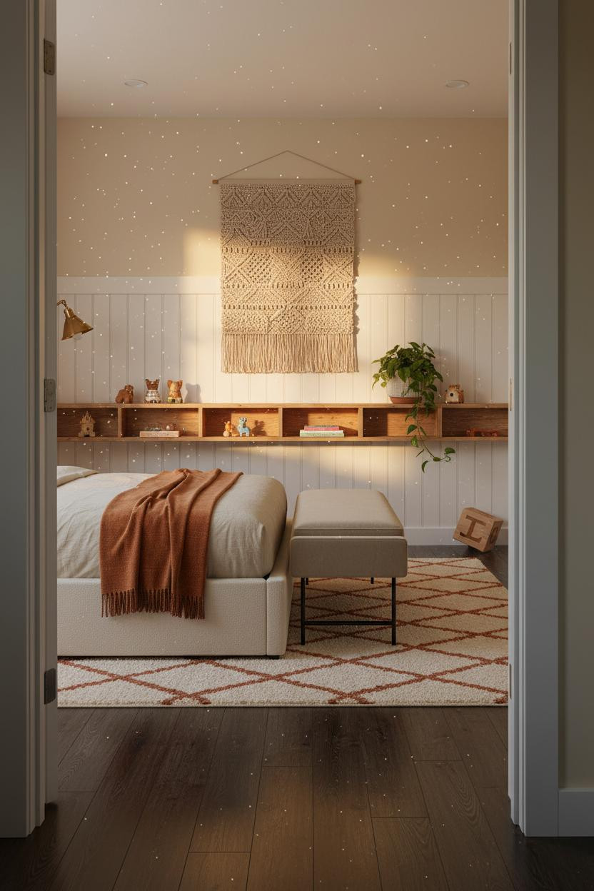 Stylish Kids Room Modern Farmhouse Bedroom