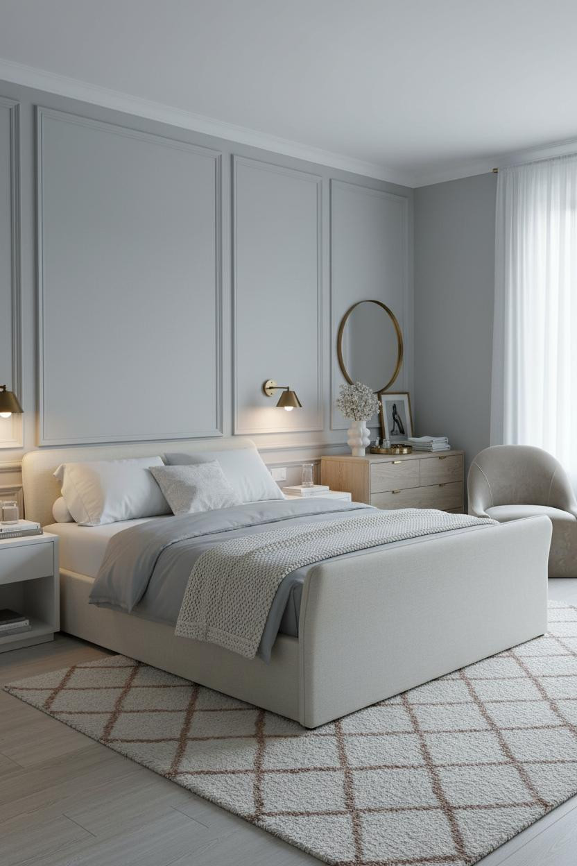 Grown Women Bedroom Cozy Glam Design