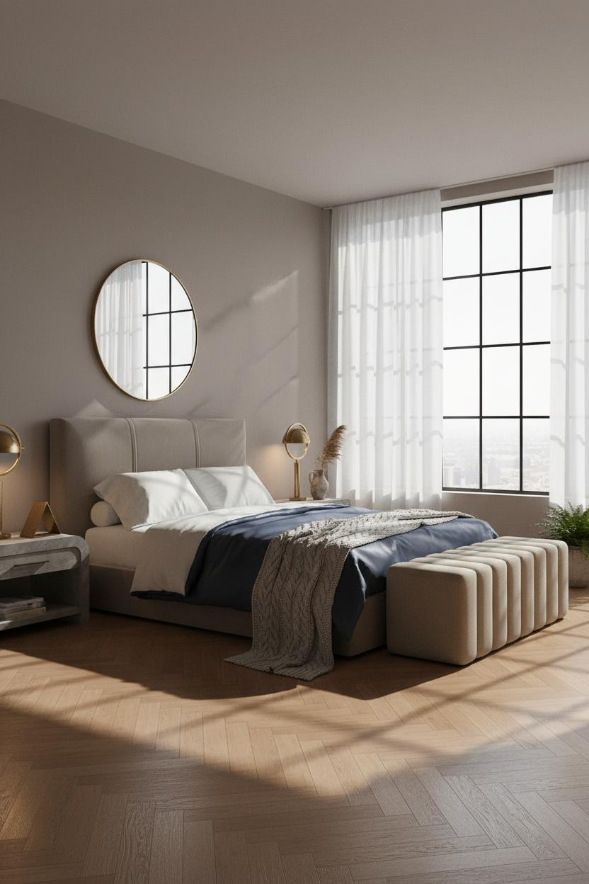 Luxury Bedroom Crittall Window Design