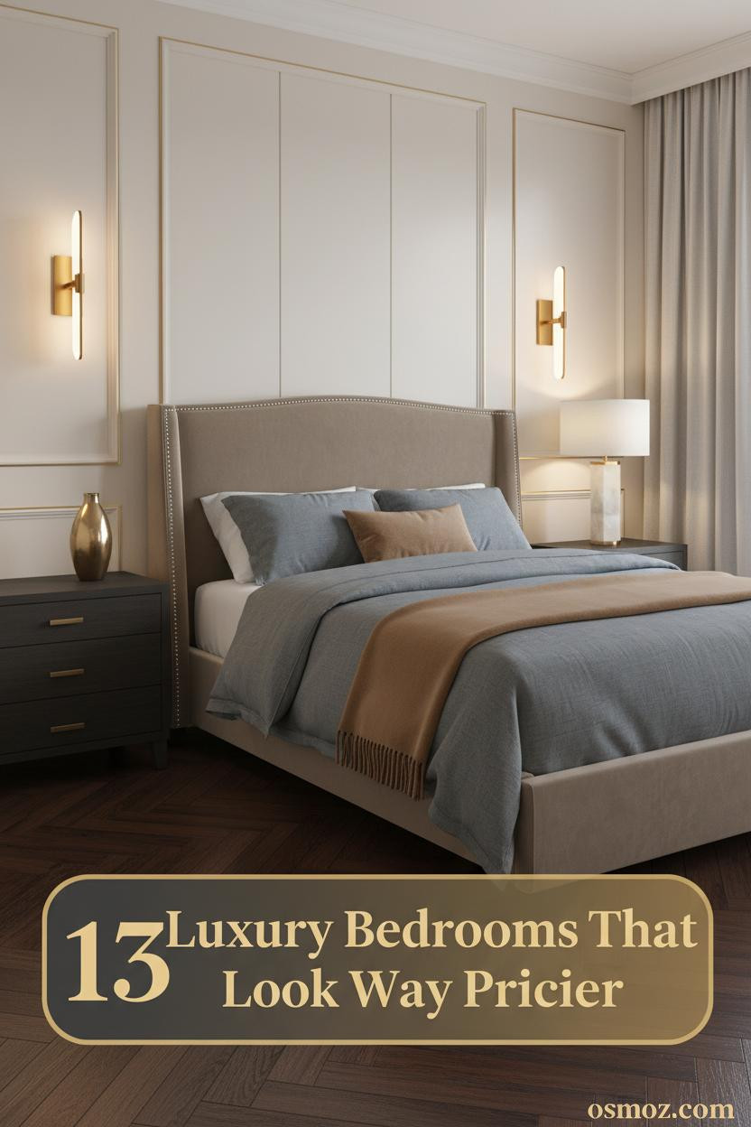 13+ Luxury Bedrooms That Feel Collected Rather Than Decorated