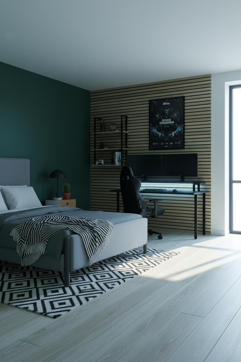 Gamer Bedroom Ideas Teen Gaming Room