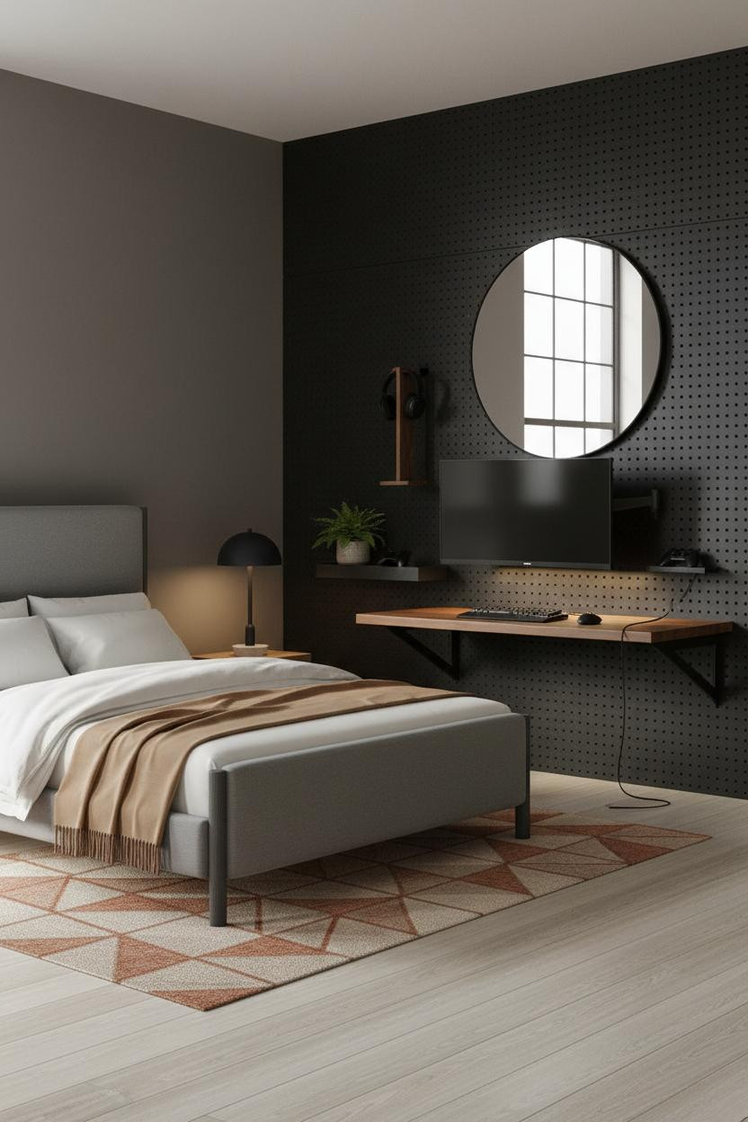 Gamer Bedroom Loft Gaming Desk