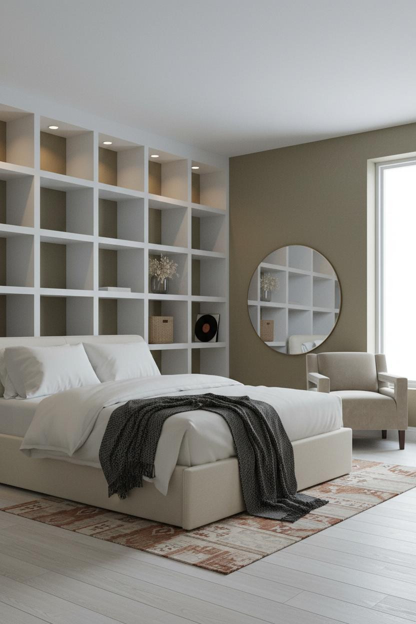 Dream Bedroom Perfect Bedroom with Built In Shelving
