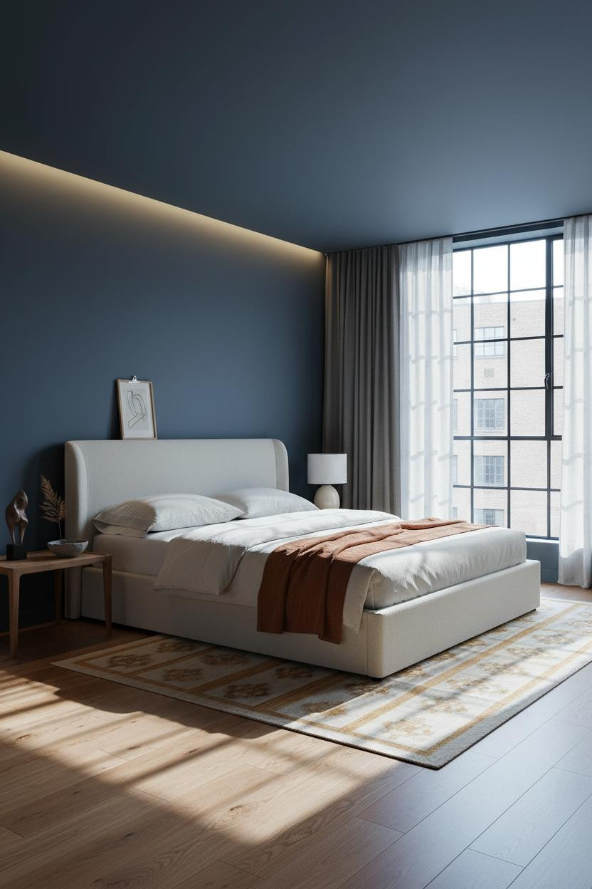 Adult Bedroom Couples Natural Light Calm