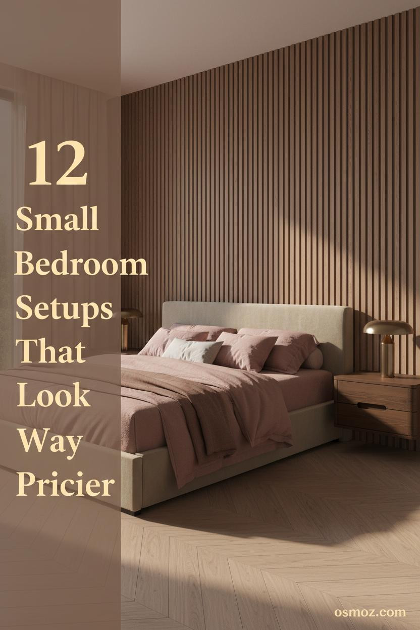 12+ Small Bedroom Ideas for Couples That Actually Make the Most of Every Inch