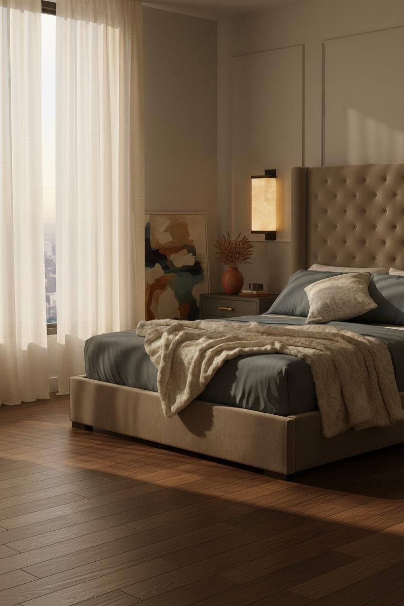 Bedroom Couple Pictures Romantic Golden Hour