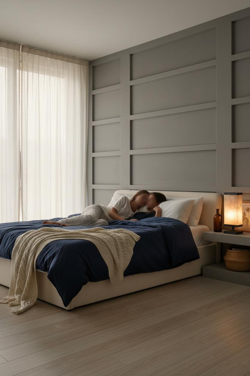 Bedroom Couple Pictures Romantic Faceless Pose