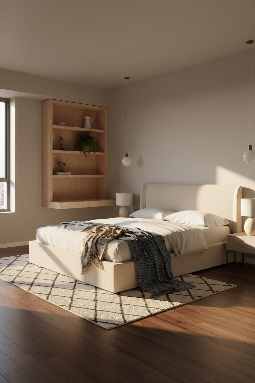 Studio Apartment 500 Sq Ft Layout