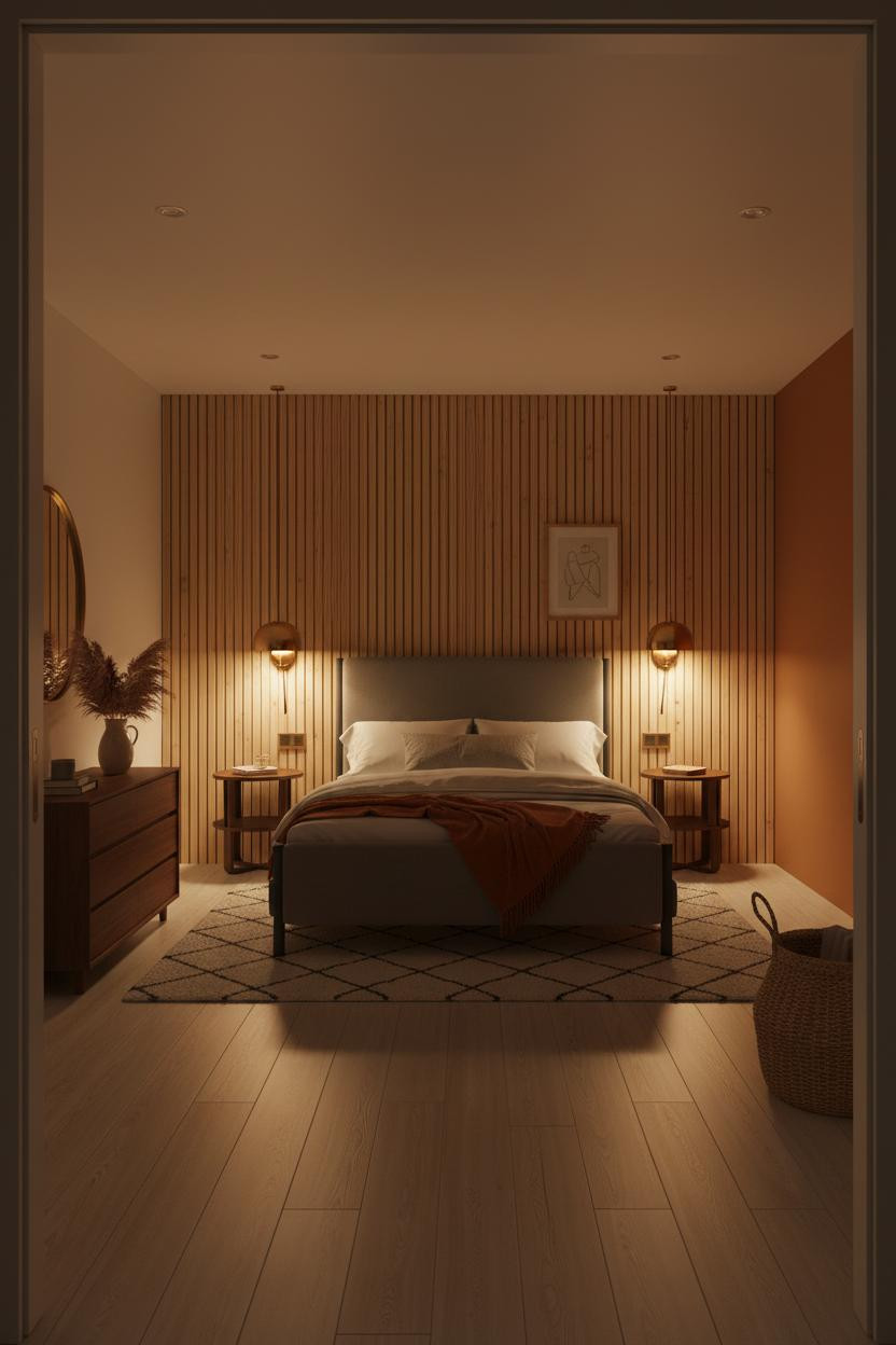Mid Century Bedroom Boho MCM Fusion Design