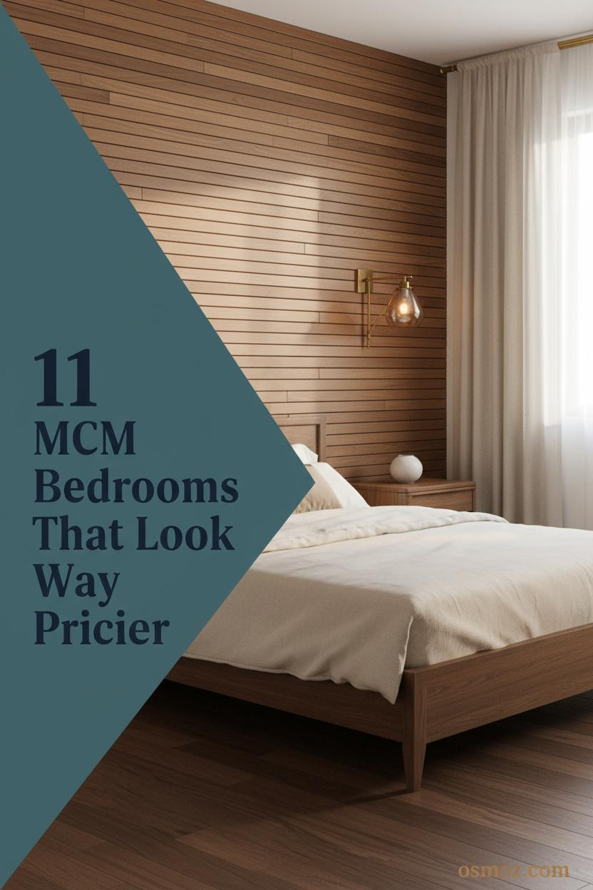 11+ MCM Bedrooms That Feel Collected Rather Than Decorated