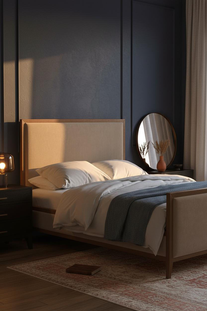 Couple Goal Bed Spicy Indigo Bedroom