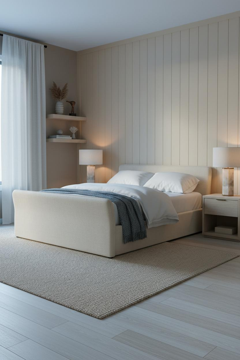 Cozy Luxury Bedroom Shiplap Master